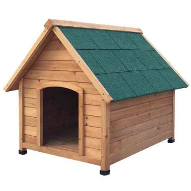 SHUNDA SDD004S Cheap Sale Solid Fir Wooden Pet Dog House