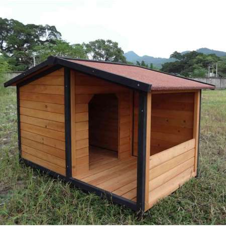 SDD011 High Quality With Porch Wooden Luxury Outdoor Dog House